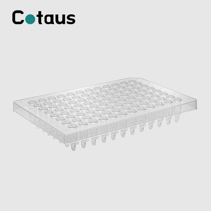 96 Bhuel 0.2ml Leathsciorta Trédhearcach Pláta PCR